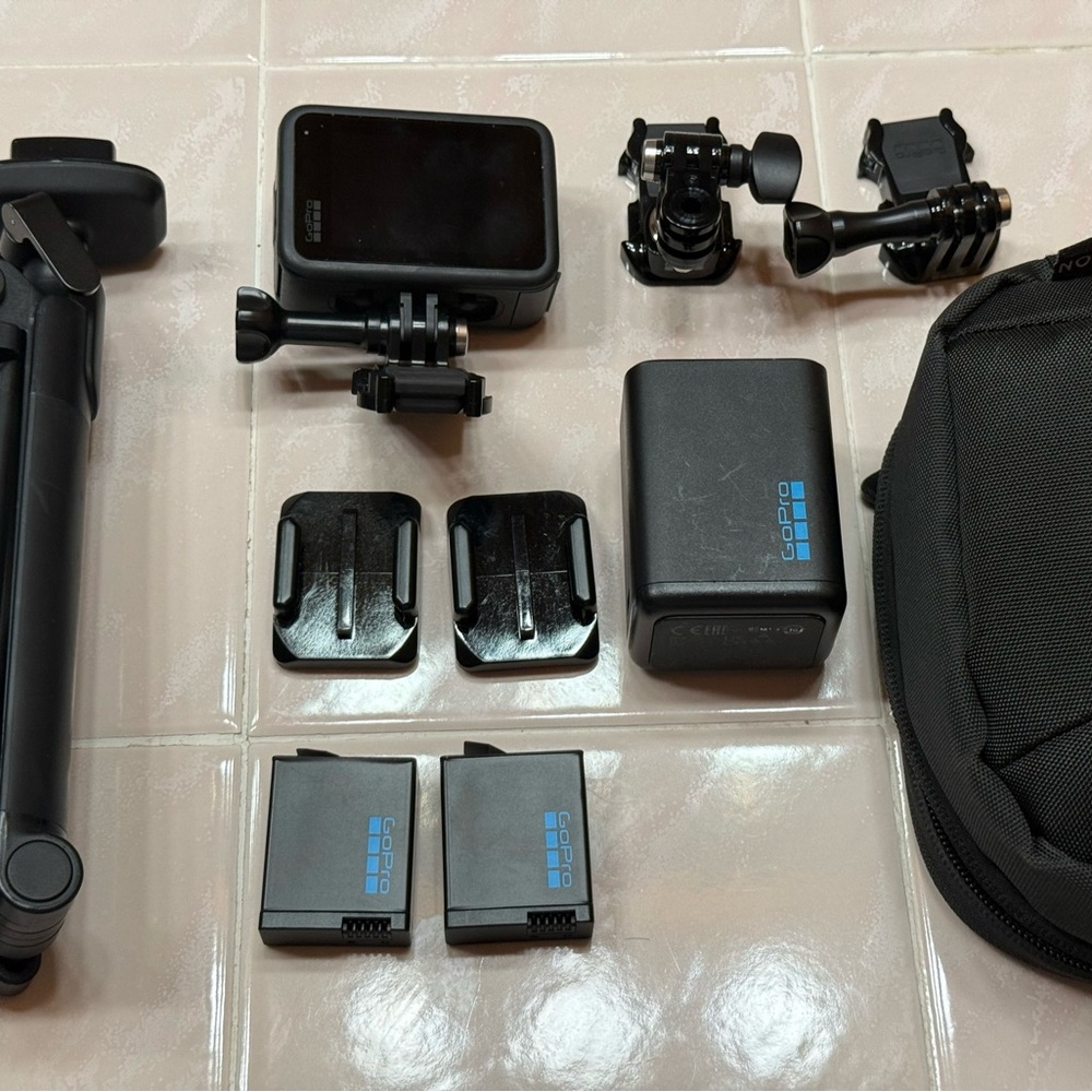GoPro Black Camera Kit with Accessories